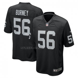 Camiseta NFL Game Las Vegas Raiders Amari Burney Negro