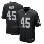 Camiseta NFL Game Las Vegas Raiders Devin White Negro