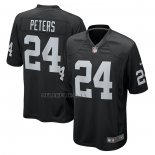 Camiseta NFL Game Las Vegas Raiders Marcus Peters Negro