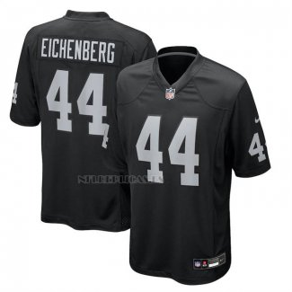 Camiseta NFL Game Las Vegas Raiders Tommy Eichenberg Negro1