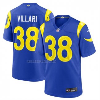 Camiseta NFL Game Los Angeles Rams Dan Villari Azul
