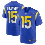 Camiseta NFL Game Los Angeles Rams Demarcus Robinson Azul
