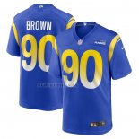 Camiseta NFL Game Los Angeles Rams Earnest Brown Azul