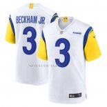 Camiseta NFL Game Los Angeles Rams Odell Beckham Jr. Alterno Blanco