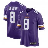 Camiseta NFL Game Minnesota Vikings Jeff Okudah Violeta1