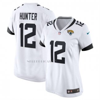 Camiseta NFL Game Mujer Jacksonville Jaguars Travis Hunter Blanco