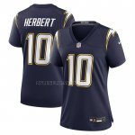 Camiseta NFL Game Mujer Los Angeles Chargers Justin Herbert Alterno Super Chargers Azul