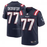 Camiseta NFL Game New England Patriots Chukwuma Okorafor Azul
