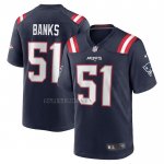 Camiseta NFL Game New England Patriots Keshawn Banks Azul