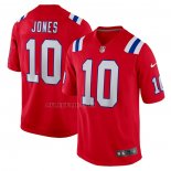 Camiseta NFL Game New England Patriots Mac Jones Rojo