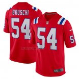 Camiseta NFL Game New England Patriots Tedy Bruschi Retired Alterno Rojo