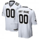 Camiseta NFL Game New Orleans Saints Personalizada Blanco