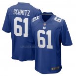 Camiseta NFL Game New York Giants John Michael Schmitz Azul