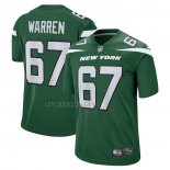 Camiseta NFL Game New York Jets Carter Warren Verde