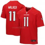 Camiseta NFL Game Nino Atlanta Falcons Jalon Walker Rojo