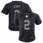 Camiseta NFL Game Nino Las Vegas Raiders Ashton Jeanty Negro