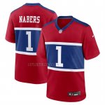 Camiseta NFL Game Nino New York Giants Malik Nabers Rojo