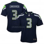 Camiseta NFL Game Nino Seattle Seahawks Nick Emmanwori Azul