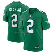 Camiseta NFL Game Philadelphia Eagles Darius Slay JR Alterno Verde