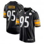 Camiseta NFL Game Pittsburgh Steelers Keeanu Benton Negro