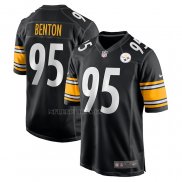 Camiseta NFL Game Pittsburgh Steelers Keeanu Benton Negro
