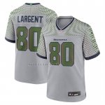 Camiseta NFL Game Seattle Seahawks Steve Largent 2025 Rivalries Collection Retired Gris