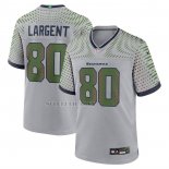 Camiseta NFL Game Seattle Seahawks Steve Largent 2025 Rivalries Collection Retired Gris