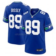 Camiseta NFL Game Seattle Seahawks Will Dissly Throwback Azul