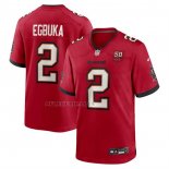 Camiseta NFL Game Tampa Bay Buccaneers Emeka Egbuka 50th Season Rojo