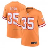 Camiseta NFL Game Tampa Bay Buccaneers Jamel Dean Throwback Naranja