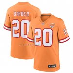 Camiseta NFL Game Tampa Bay Buccaneers Ronde Barber 50th Season Naranja