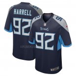 Camiseta NFL Game Tennessee Titans Jaylen Harrell Azul
