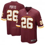 Camiseta NFL Game Washington Commanders Clinton Portis Retired Rojo