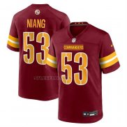 Camiseta NFL Game Washington Commanders Lucas Niang Rojo