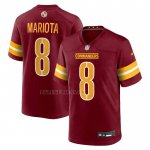 Camiseta NFL Game Washington Commanders Marcus Mariota Rojo1