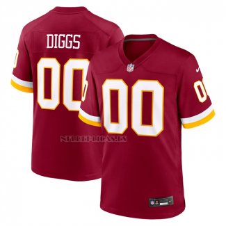Camiseta NFL Game Washington Commanders Stefon Diggs Borgona