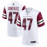 Camiseta NFL Game Washington Commanders Zane Gonzalez Blanco
