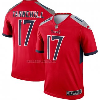 Camiseta NFL Legend Tennessee Titans Ryan Tannehill Inverted Legend Rojo