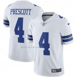 Camiseta NFL Limited Dallas Cowboys Dak Prescott Vapor Blanco