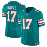 Camiseta NFL Limited Miami Dolphins Jaylen Waddle 17 Vapor F.U.S.E. Verde