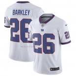 Camiseta NFL Limited New York Giants Saquon Barkley Color Rush Blanco