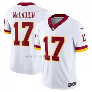 Camiseta NFL Limited Washington Commanders Terry McLaurin Vapor F.U.S.E. Super Bowl Era Blanco