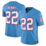 Camiseta NFL Tennessee Titans Derrick Henry Vapor F.U.S.E. Azul2