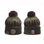 Gorro Beanie Pittsburgh Steelers New Era Verde Militar