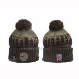 Gorro Beanie Pittsburgh Steelers New Era Verde Militar