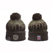 Gorro Beanie Pittsburgh Steelers New Era Verde Militar
