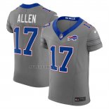 Camiseta NFL Elite Buffalo Bills Josh Allen Nickel City Vapor F.U.S.E. Gris