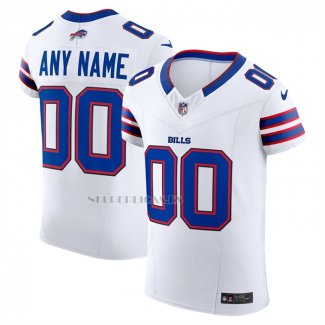 Camiseta NFL Elite Buffalo Bills Vapor F.U.S.E. Personalizada Blanco