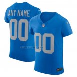 Camiseta NFL Elite Detroit Lions Alterno Vapor F.U.S.E. Personalizada Azul