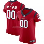 Camiseta NFL Elite Houston Texans Personalizada Vapor Rojo